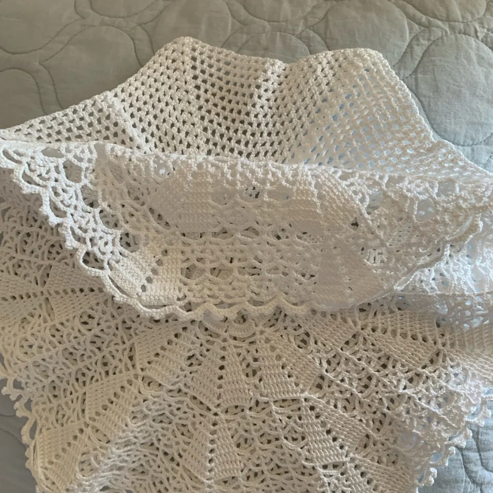 Crochet pillow covers